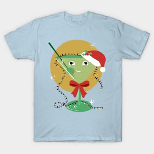 Santa Martini T-Shirt